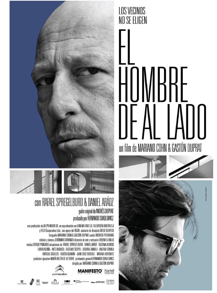 El hombre de al lado - Poster