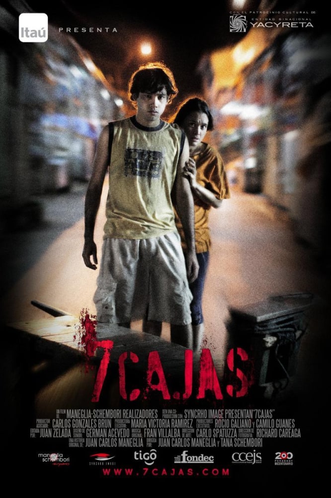 7 cajas - Poster