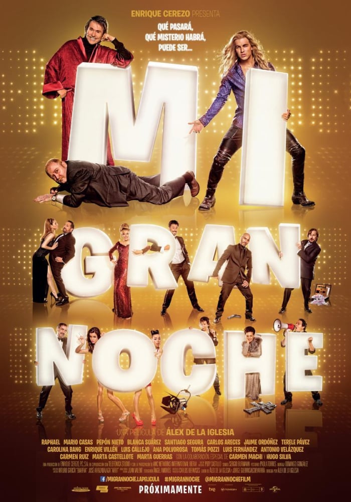 Mi gran noche - Poster